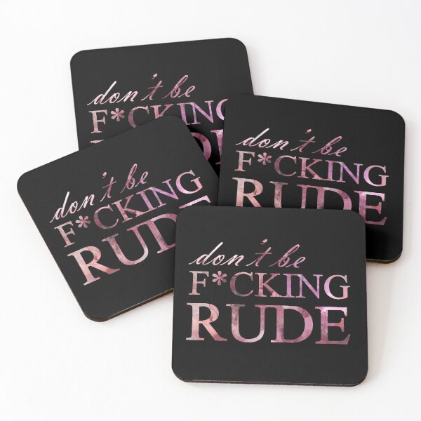 Item preview, don't be rude sticker and more designed and sold by MiaNotMaya.