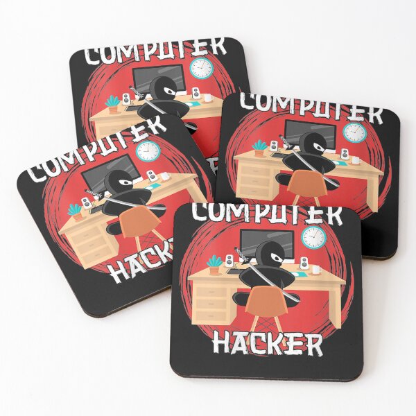 Item preview, Womens Computer Hacker Ninja Technology Geek Hacker V-Neck  designed and sold by CadellShop.