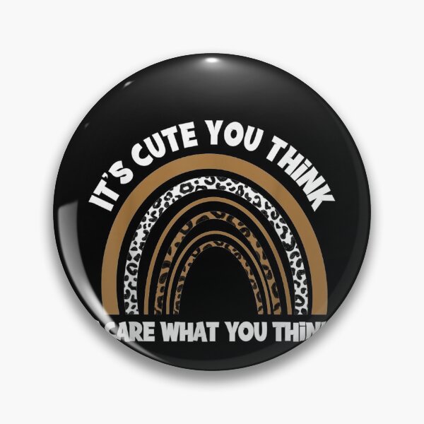 Item preview, Leopard Rainbow Women I Don't Care What You Think Sarcasm  designed and sold by CadellShop.