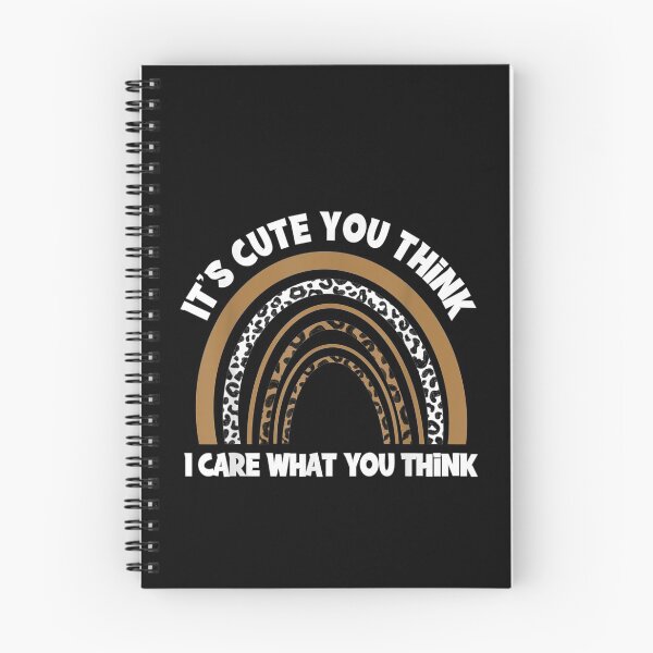 Item preview, Leopard Rainbow Women I Don't Care What You Think Sarcasm  designed and sold by CadellShop.