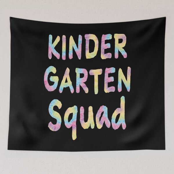 Item preview, Kindergarten Squad Rainbow Tie Dye designed and sold by geminivibe.