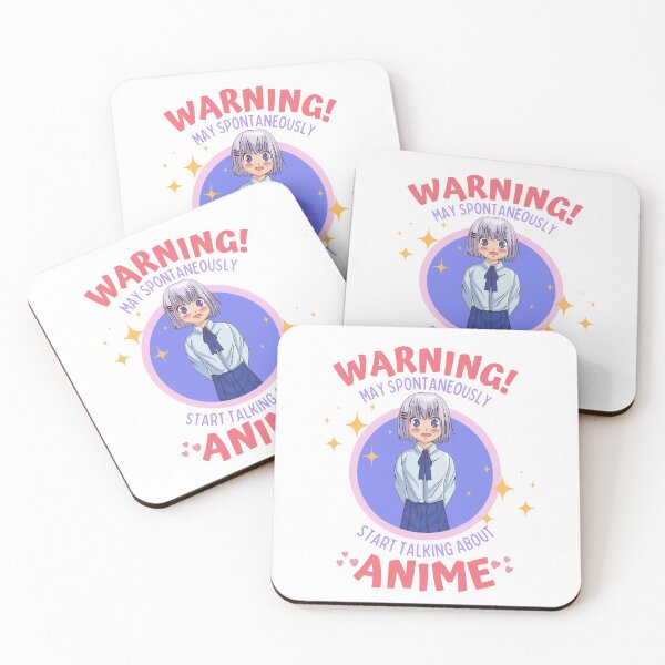 Item preview, Warning May Spontaneously Start Talking About Anime Cute Anime Girl - Funny Otaku Anime Lover designed and sold by Teetee94.