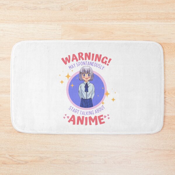 Item preview, Warning May Spontaneously Start Talking About Anime Cute Anime Girl - Funny Otaku Anime Lover designed and sold by Teetee94.
