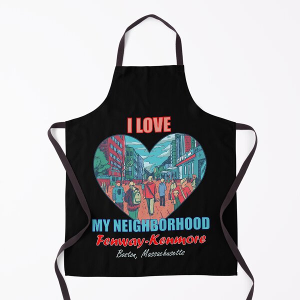 Item preview, I Love My Neighborhood Fenway-Kenmore Boston - Community Pride designed and sold by artfulnotebook.