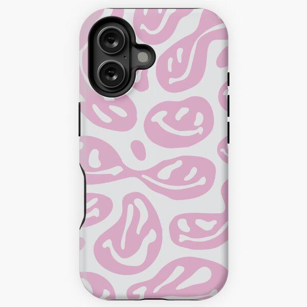 Item preview, Pink Melted Smiley Faces designed and sold by aangieeee.