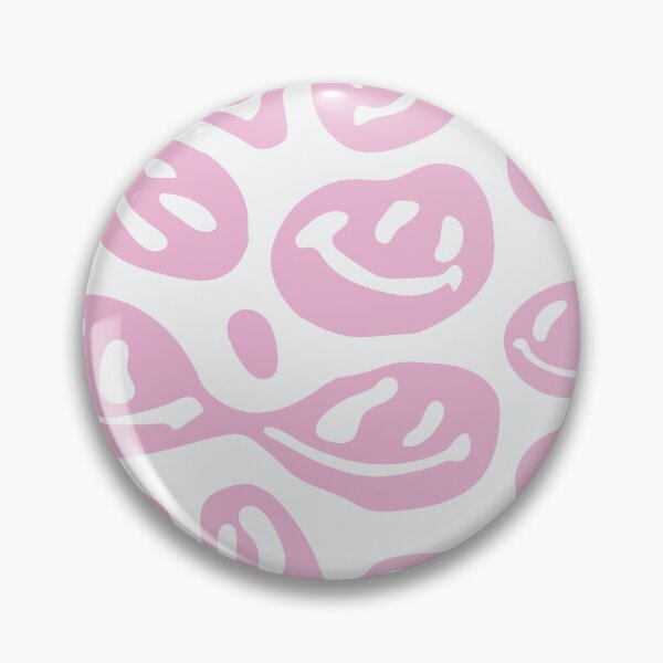 Item preview, Pink Melted Smiley Faces designed and sold by aangieeee.