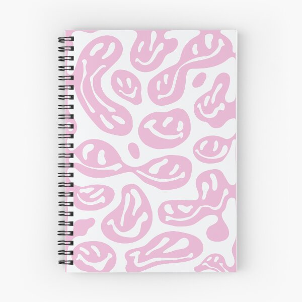 Item preview, Pink Melted Smiley Faces designed and sold by aangieeee.