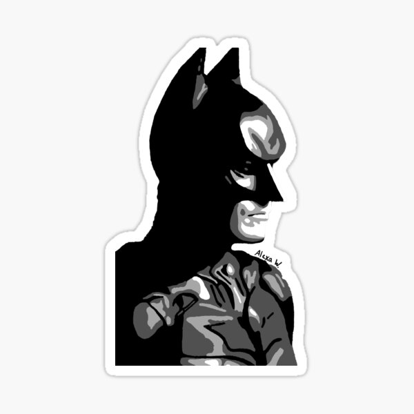 Sticker Batman Portrait