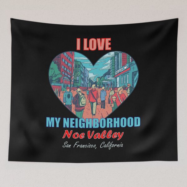 Item preview, Amo mi vecindario Noe Valley San Francisco - Orgullo comunitario designed and sold by artfulnotebook.