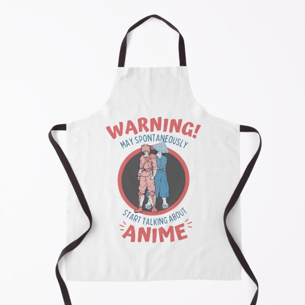 Item preview, Warning May Spontaneously Start Talking About Anime Back to back Samurais - Funny Otaku Anime Lover designed and sold by Teetee94.