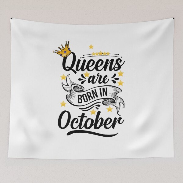Item preview, Queens are born in October designed and sold by ArtDeziGn.