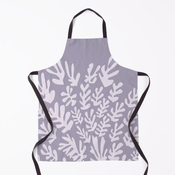 Item preview, Matisse the cutouts - abstract violet lavender flowers designed and sold by Digital Cloud.