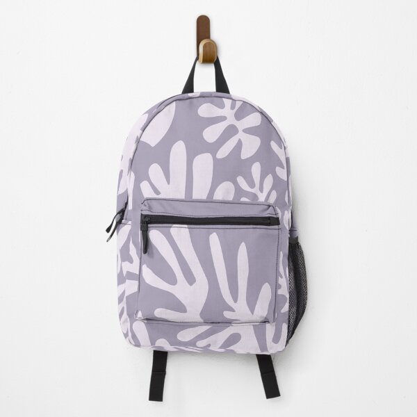 Item preview, Matisse the cutouts - abstract violet lavender flowers designed and sold by Digital Cloud.