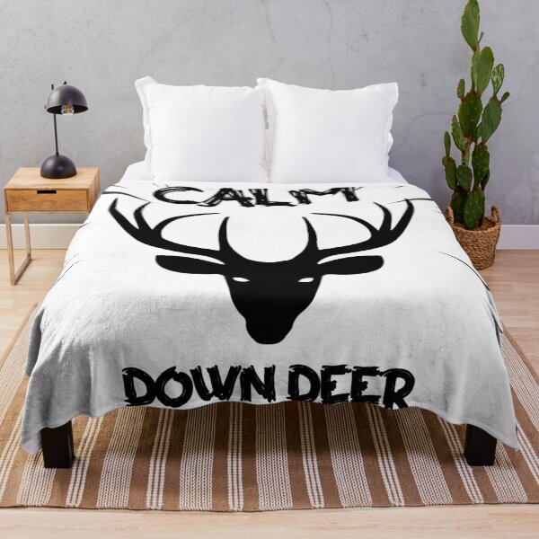 Item preview, Calm Down Deer designed and sold by REINVIGORATED.