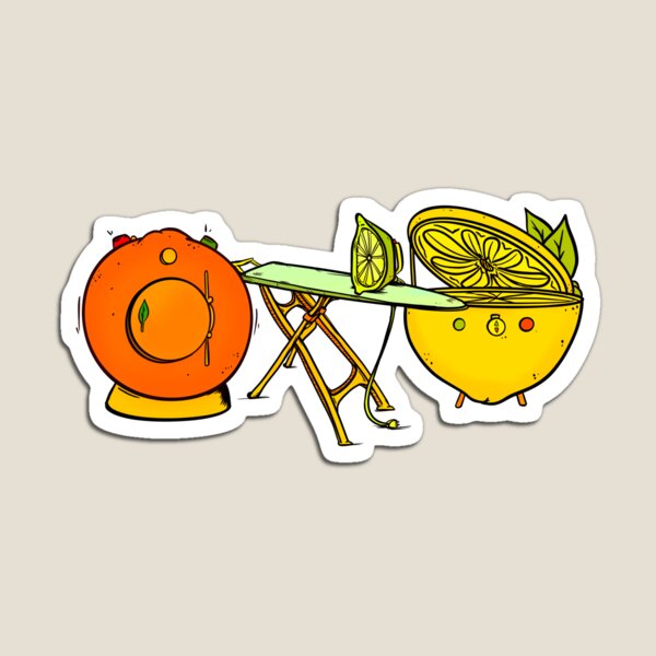 Citrus Laundry Room Magnet