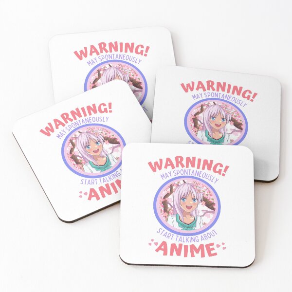 Item preview, Warning May Spontaneously Start Talking About Anime Cute Anime Girl Cherry Blossoms - Funny Otaku Anime Lover designed and sold by Teetee94.