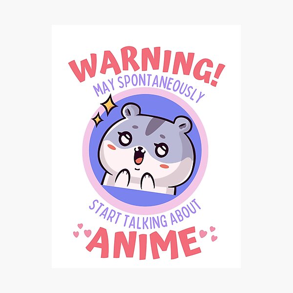 Warning May Spontaneously Start Talking About My Waifu Cute Anime Girl  Cherry Blossoms - Funny Otaku Anime Lover