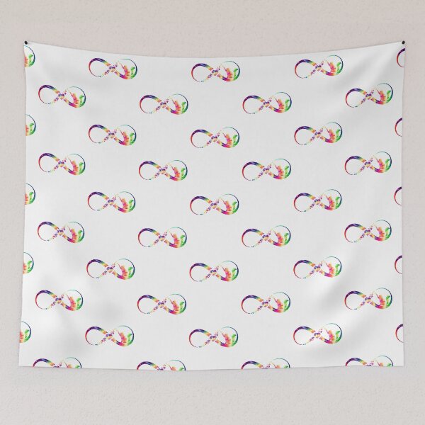 Item preview, Cat Infinity tie dye designed and sold by loveislovestore.
