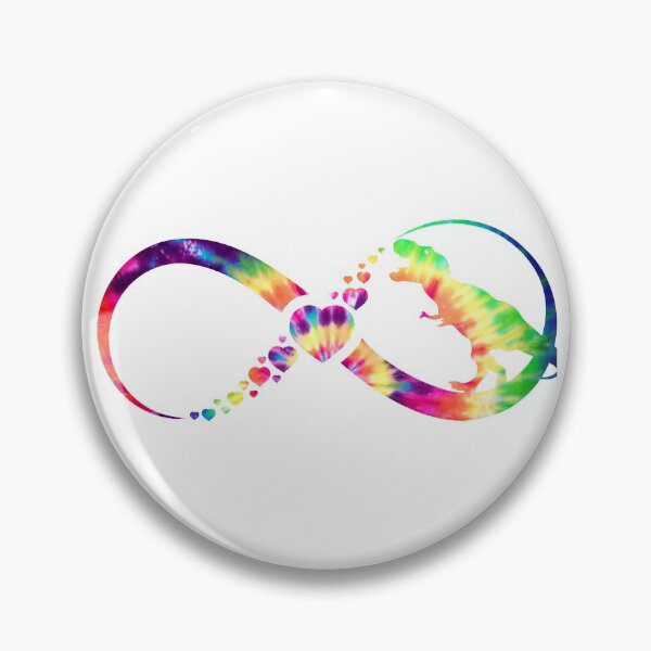 Item preview, Dinosaur Infinity tie dye designed and sold by loveislovestore.