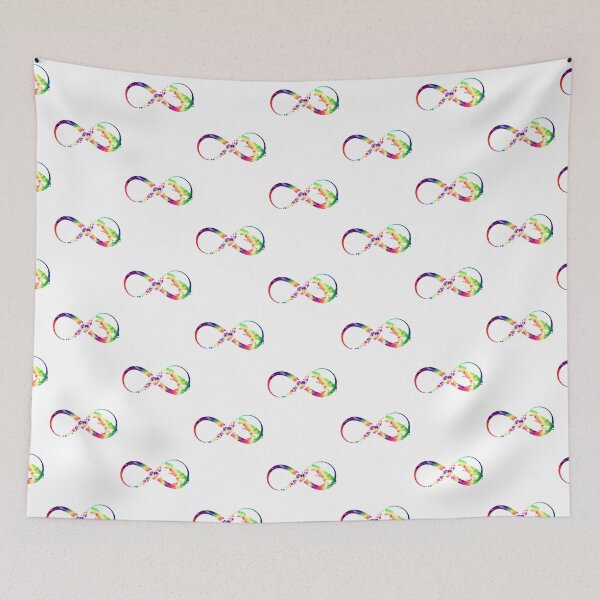 Item preview, Dinosaur Infinity tie dye designed and sold by loveislovestore.