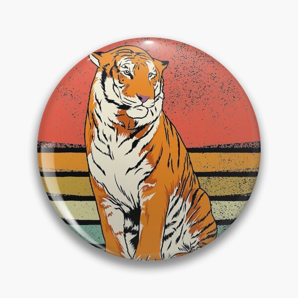 Item preview, Vintage Tiger Animal Retro Tigers Lover designed and sold by DavidAlun.