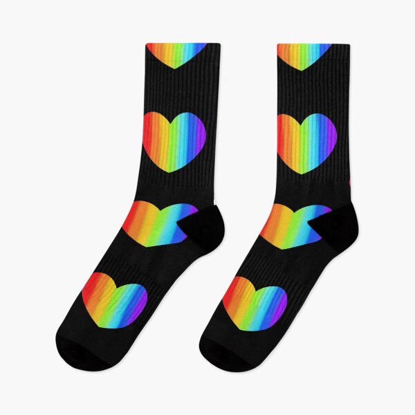 Item preview, Rainbow heart designed and sold by MeowMeowsShop.