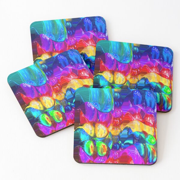 Item preview, Rainbow psychedelic  colors by Iritof designed and sold by iritof.
