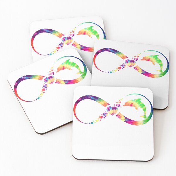 Item preview, Dolphin Infinity tie dye designed and sold by loveislovestore.