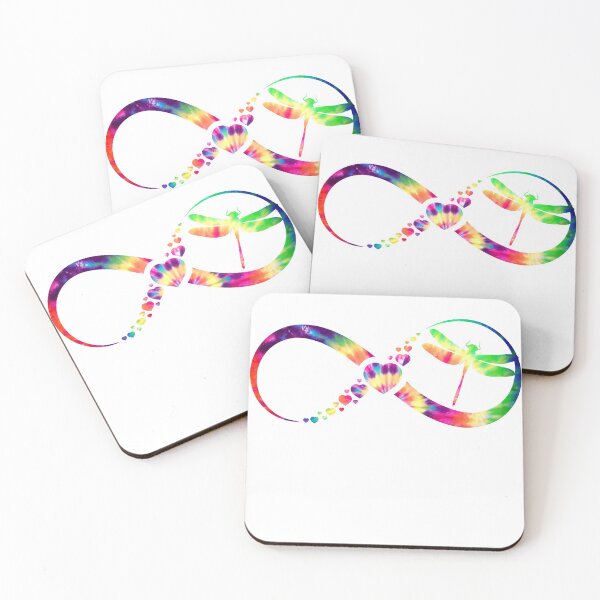 Item preview, Dragonfly Infinity tie dye designed and sold by loveislovestore.