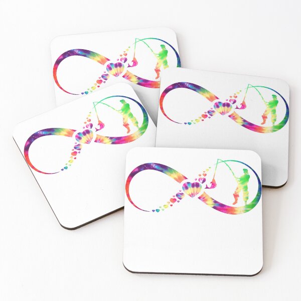 Item preview, Fishing Infinity tie dye designed and sold by loveislovestore.