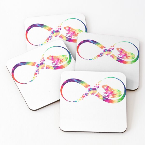 Item preview, Frog Infinity tie dye designed and sold by loveislovestore.