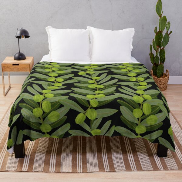 Item preview, Seamless pattern of olive branches and olives designed and sold by Nia-Chi.