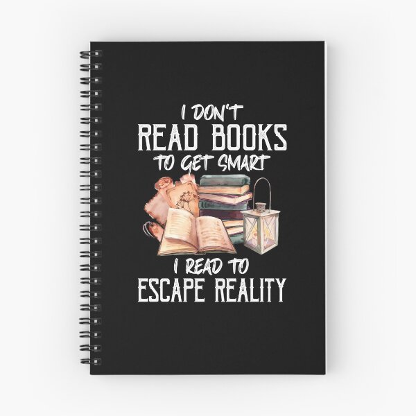 Item preview, I Don't Read Books To Get Smart Book Reading Lovers Bookish designed and sold by Dressed For  Duty.