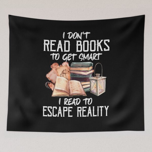 Item preview, I Don't Read Books To Get Smart Book Reading Lovers Bookish designed and sold by Dressed For  Duty.