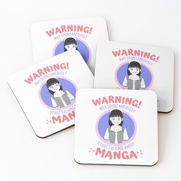 Item preview, Warning May Spontaneously Start Talking About Manga Cute Girl - Funny Otaku Manga Lover designed and sold by Teetee94.