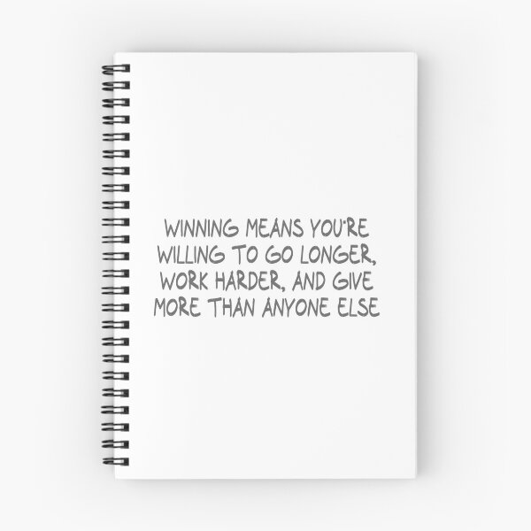 Item preview, Winning means you're willing to go longer, work harder, and give more than anyone else designed and sold by CalvinMade.