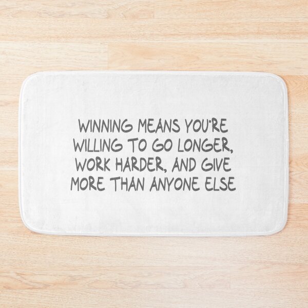 Item preview, Winning means you're willing to go longer, work harder, and give more than anyone else designed and sold by CalvinMade.