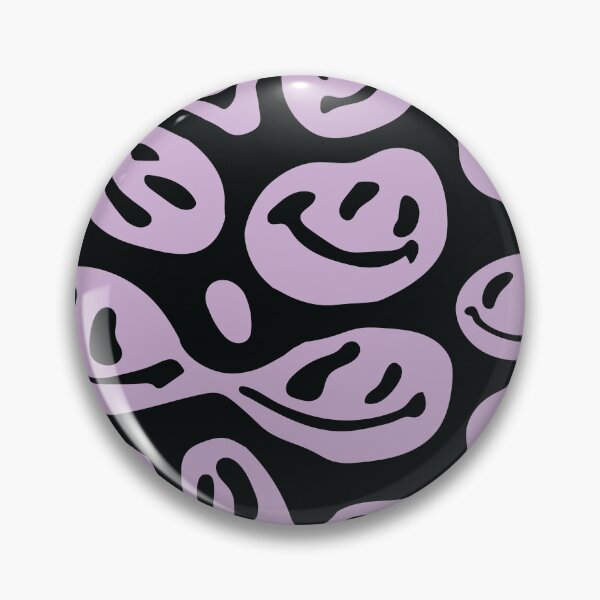 Item preview, Purple Melted Smiley Faces designed and sold by aangieeee.