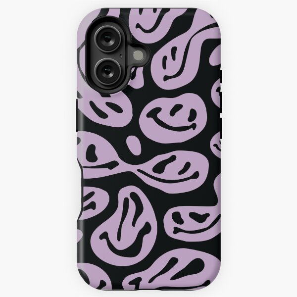 Item preview, Purple Melted Smiley Faces designed and sold by aangieeee.
