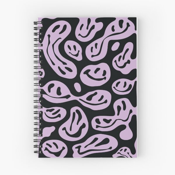Item preview, Purple Melted Smiley Faces designed and sold by aangieeee.