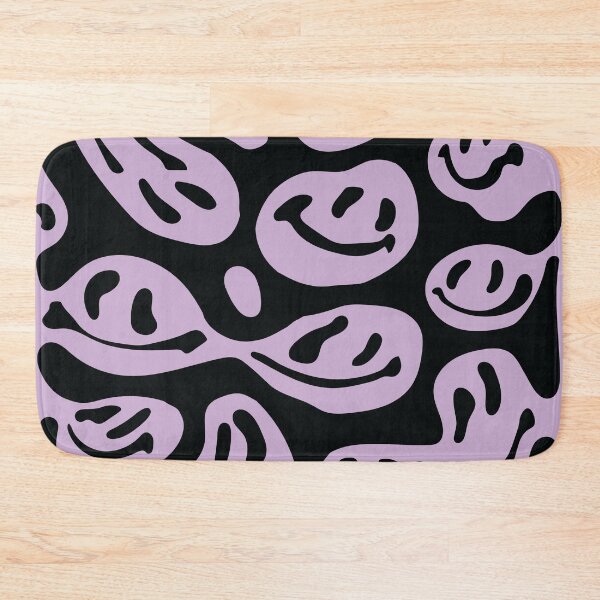 Item preview, Purple Melted Smiley Faces designed and sold by aangieeee.