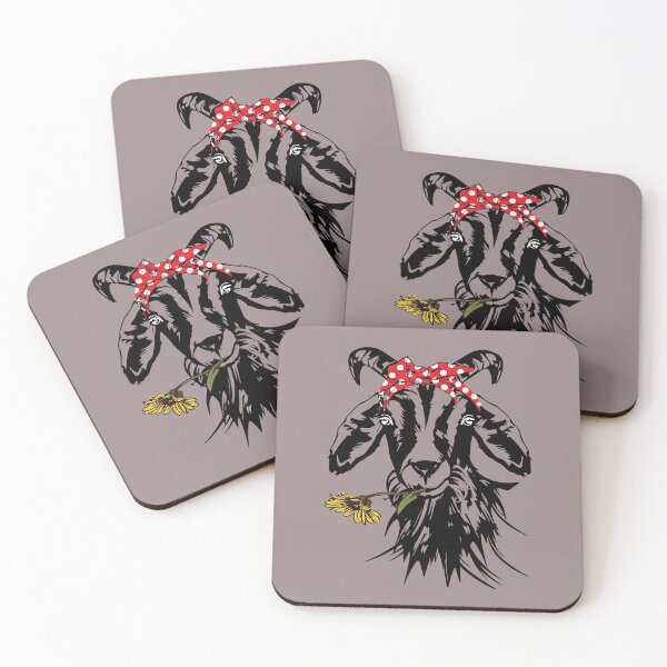 Item preview, Goats Bandana Farm Animal Lover Funny Goat Graphics designed and sold by DavidAlun.