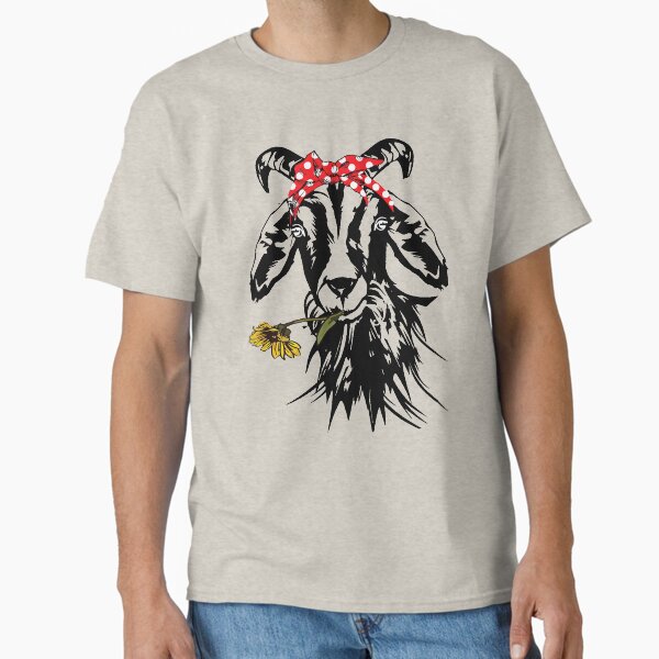 Item preview, Goats Bandana Farm Animal Lover Funny Goat Graphics designed and sold by DavidAlun.