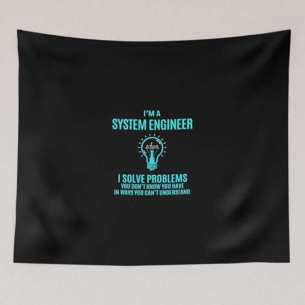 Item preview, System Engineer T Shirt - System Engineer I Solve Problems Gift Item Tee designed and sold by elviakenni.