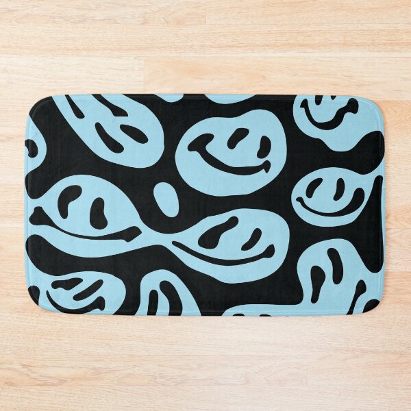 Item preview, Blue Melted Smiley Faces designed and sold by aangieeee.