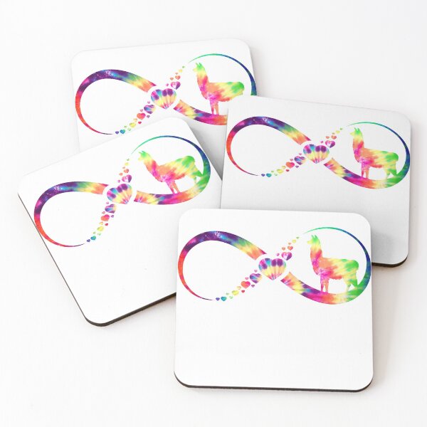 Item preview, Teñido anudado Llama Infinity designed and sold by loveislovestore.
