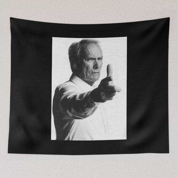 Item preview, Clint b&w designed and sold by FigueroaChristi.