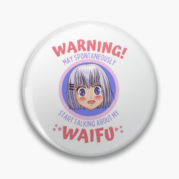 Item preview, Warning May Spontaneously Start Talking About My Waifu Cute Anime Girl - Funny Otaku Anime Lover designed and sold by Teetee94.