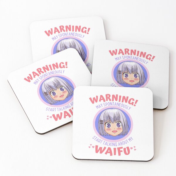 Item preview, Warning May Spontaneously Start Talking About My Waifu Cute Anime Girl - Funny Otaku Anime Lover designed and sold by Teetee94.