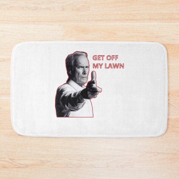 Item preview, Get Off My Lawn red text designed and sold by FigueroaChristi.
